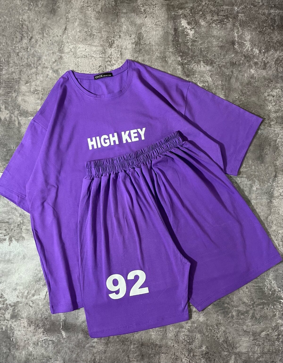 ست تیشرت و شلوارک نخ پنبه(2337) - Image 8