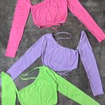 کراپ رومی آستین دار وارداتی(2336)