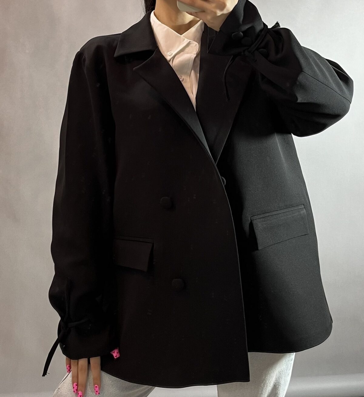 کت کوتاه رنگی آستین بند(2360) - Image 15