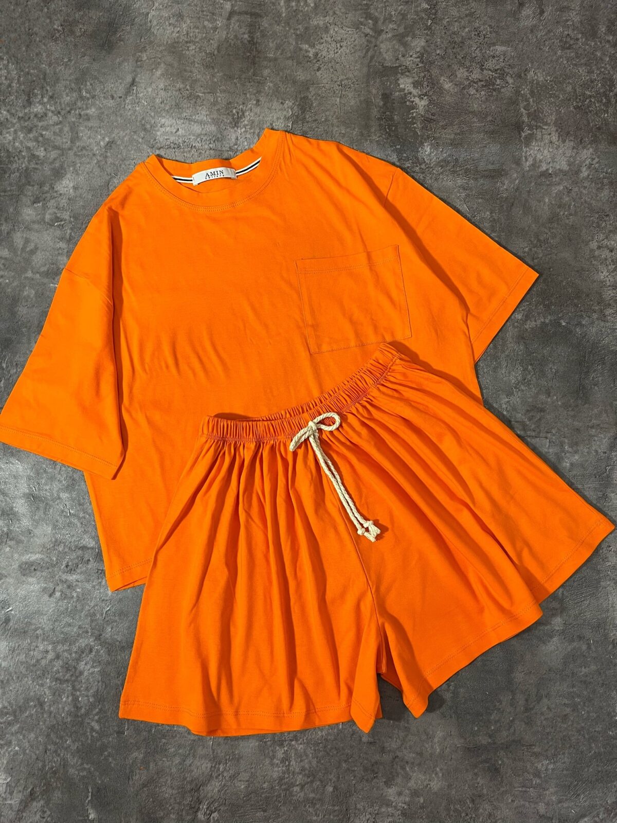 ست شلوارک و تیشرت نخ پنبه(2359) - Image 4