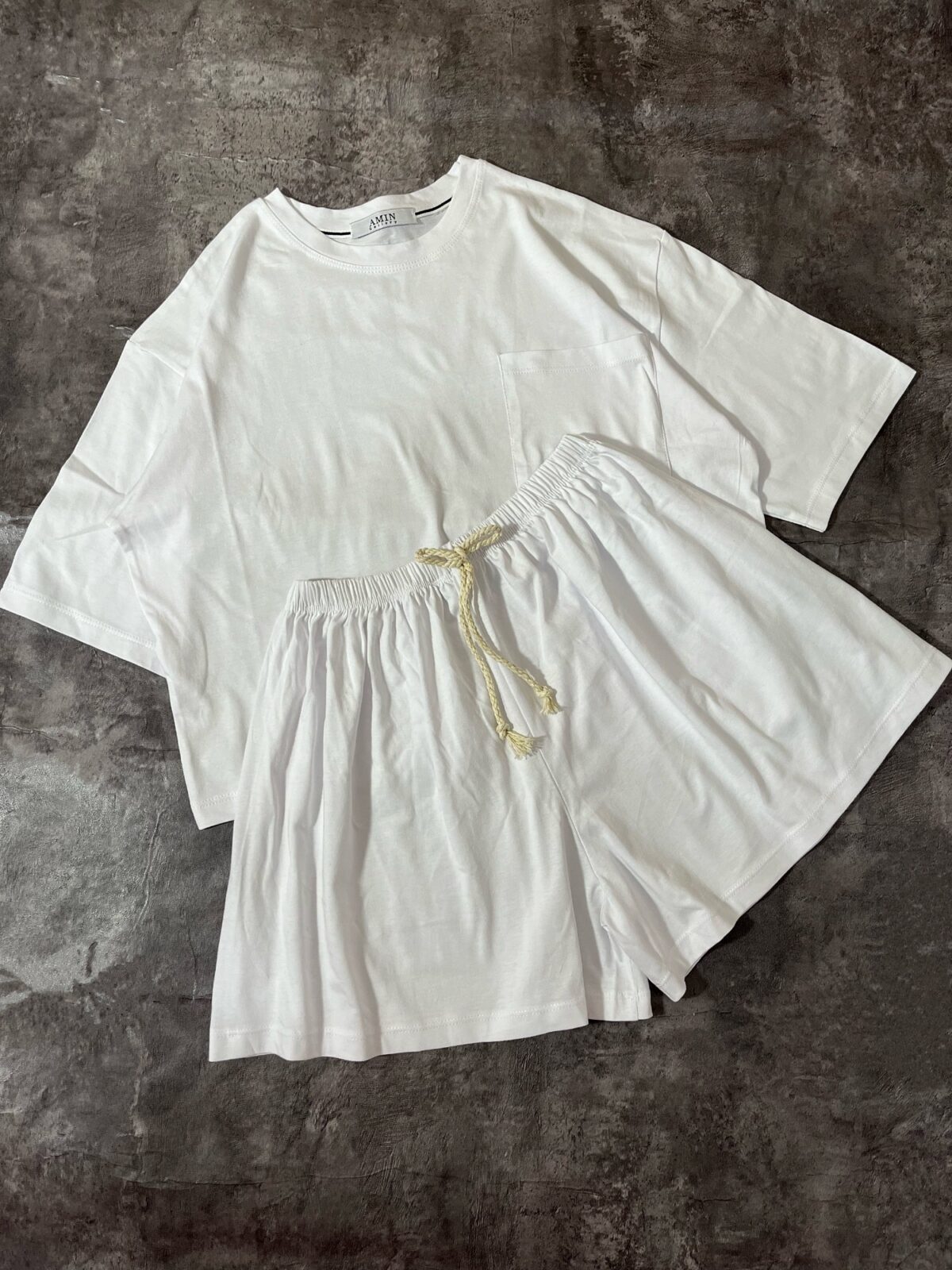 ست شلوارک و تیشرت نخ پنبه(2359) - Image 7