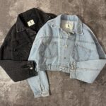 کت جین پشت دکمه(2366)