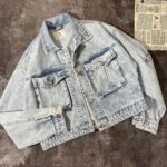 کت جین جیب پاکتی(2373)