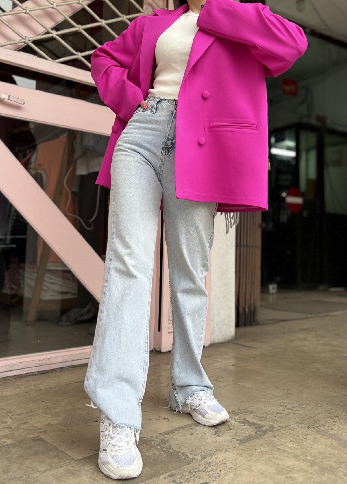 کت کوتاه رنگی مدل چهارم(2380) - Image 2