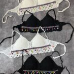 مکرومه وارداتی آویز توپی(2384)