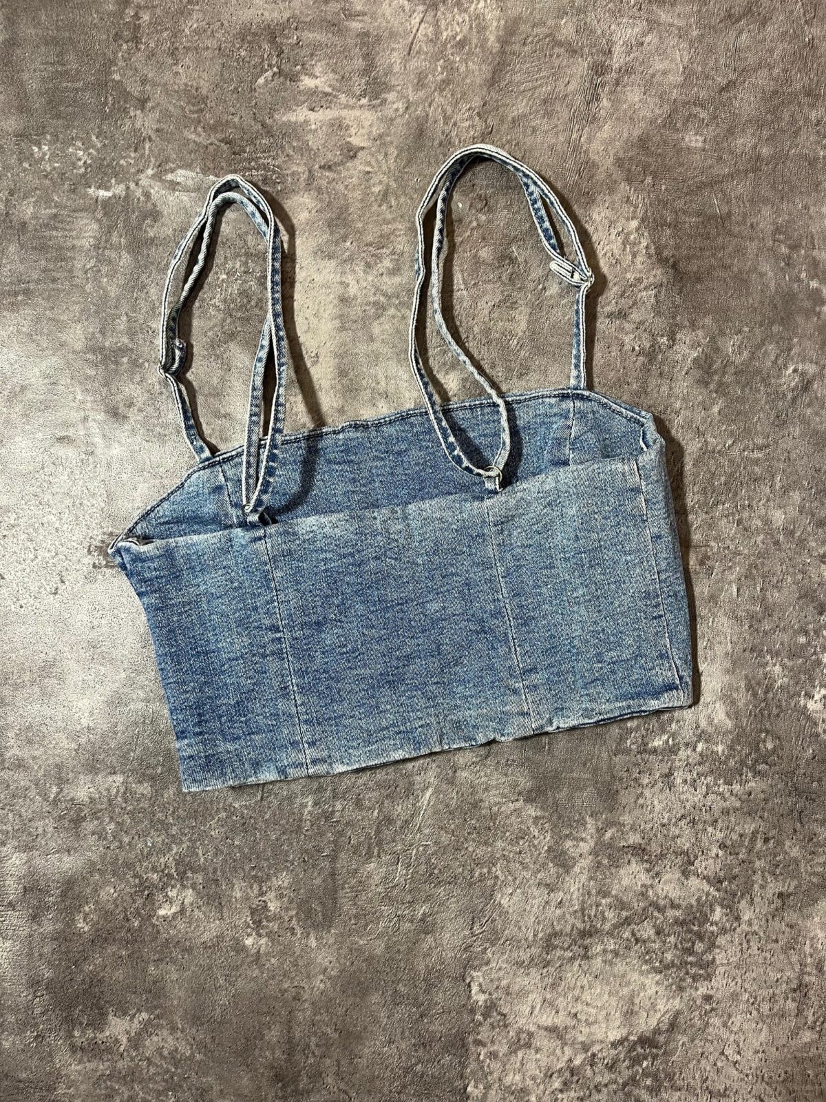 کراپ بندی جین وارداتی(2388) - Image 2