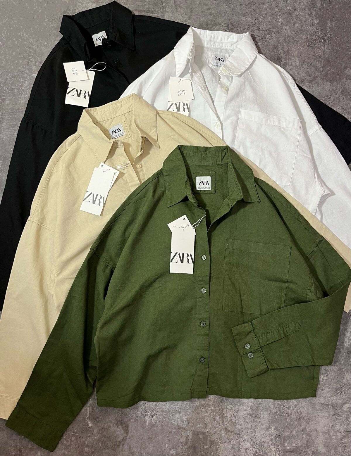 شومیز لینن اورجینال وارداتی(2390) - Image 5