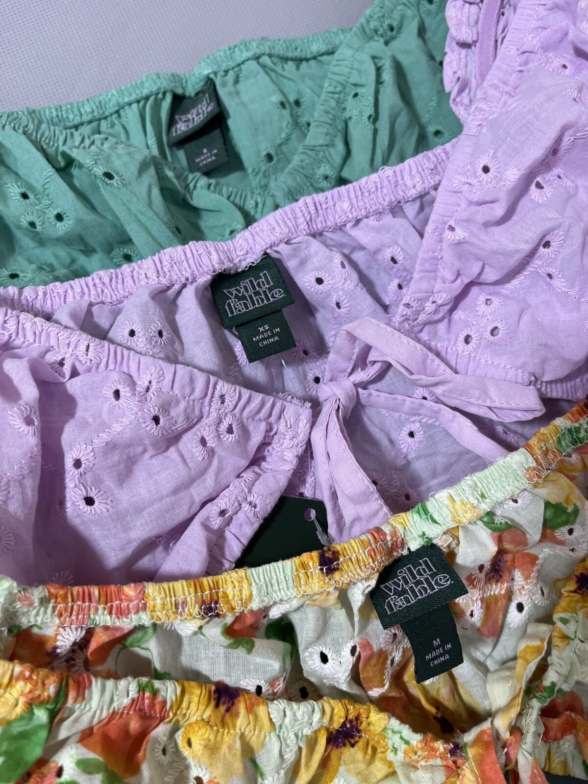 کراپ آستین چیندار وارداتی(2424) - Image 2