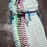 ست کراپ بغل گت و دامن(2425)