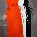 پیراهن برشکا بلند چاکدار بفل گت وارداتی(2444)