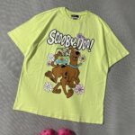 تیشرت اورجینال ترک اسکوبی سبز(2449)