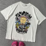 تیشرت اورجینال ترک باب اسفنجی سفید(2451)