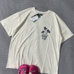 تیشرت سفید اورجینال ترک گلدار(2450)