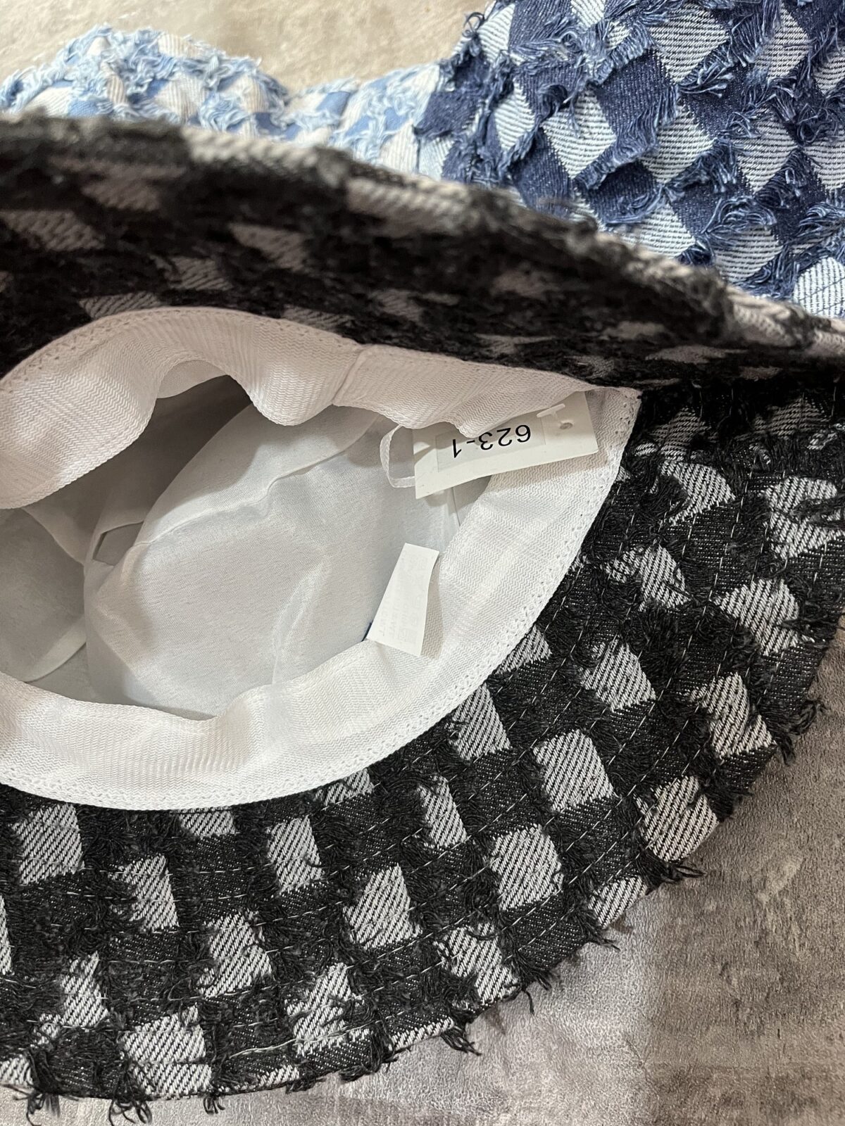 کلاه باکت شطرنجی وارداتی(2462) - Image 2