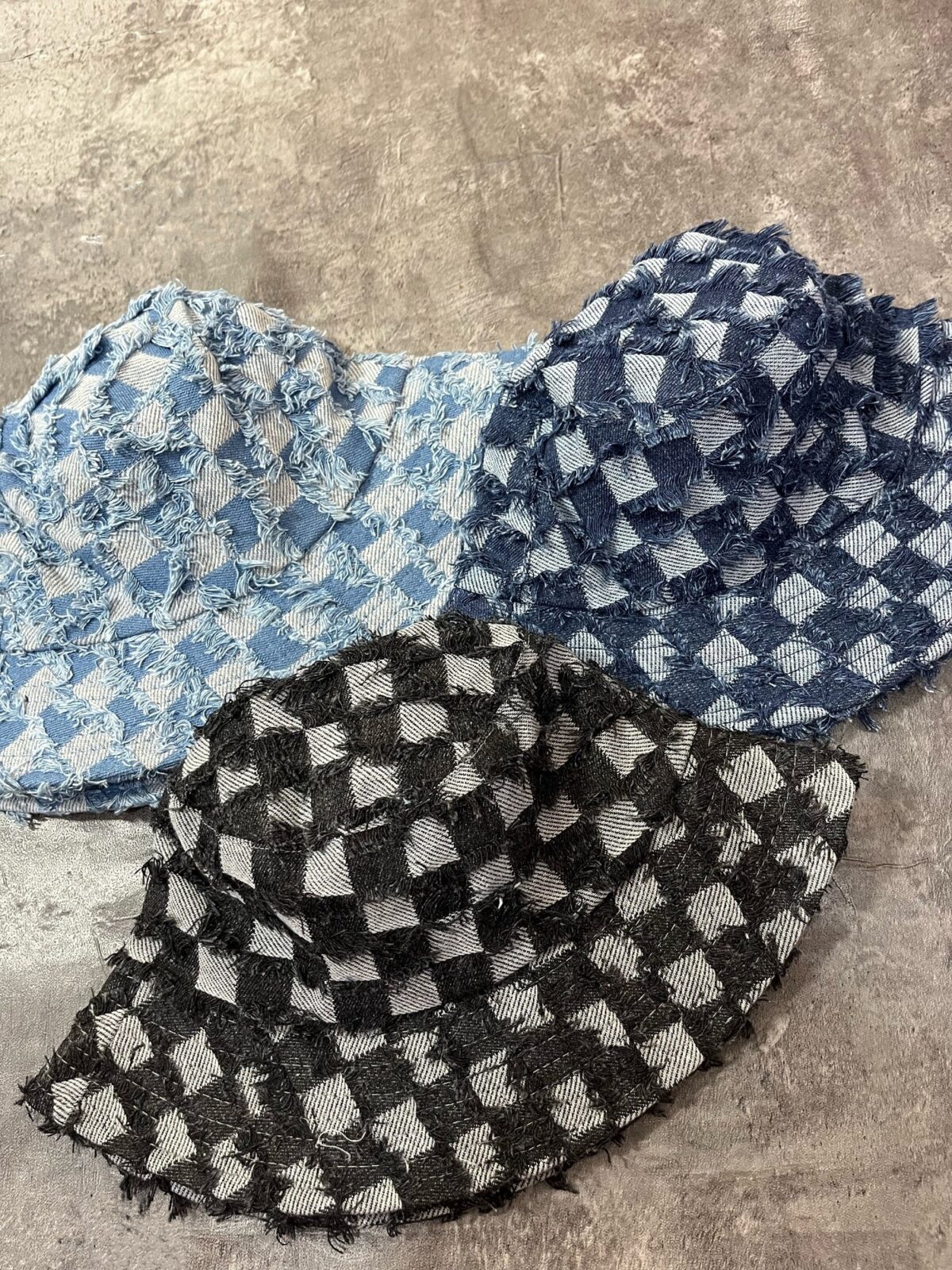 کلاه باکت شطرنجی وارداتی(2462) - Image 3