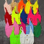 کراپ دکمه دار ترک(2467)