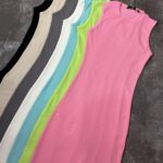 پیراهن ماکسی بلند حلقه ای(2473)