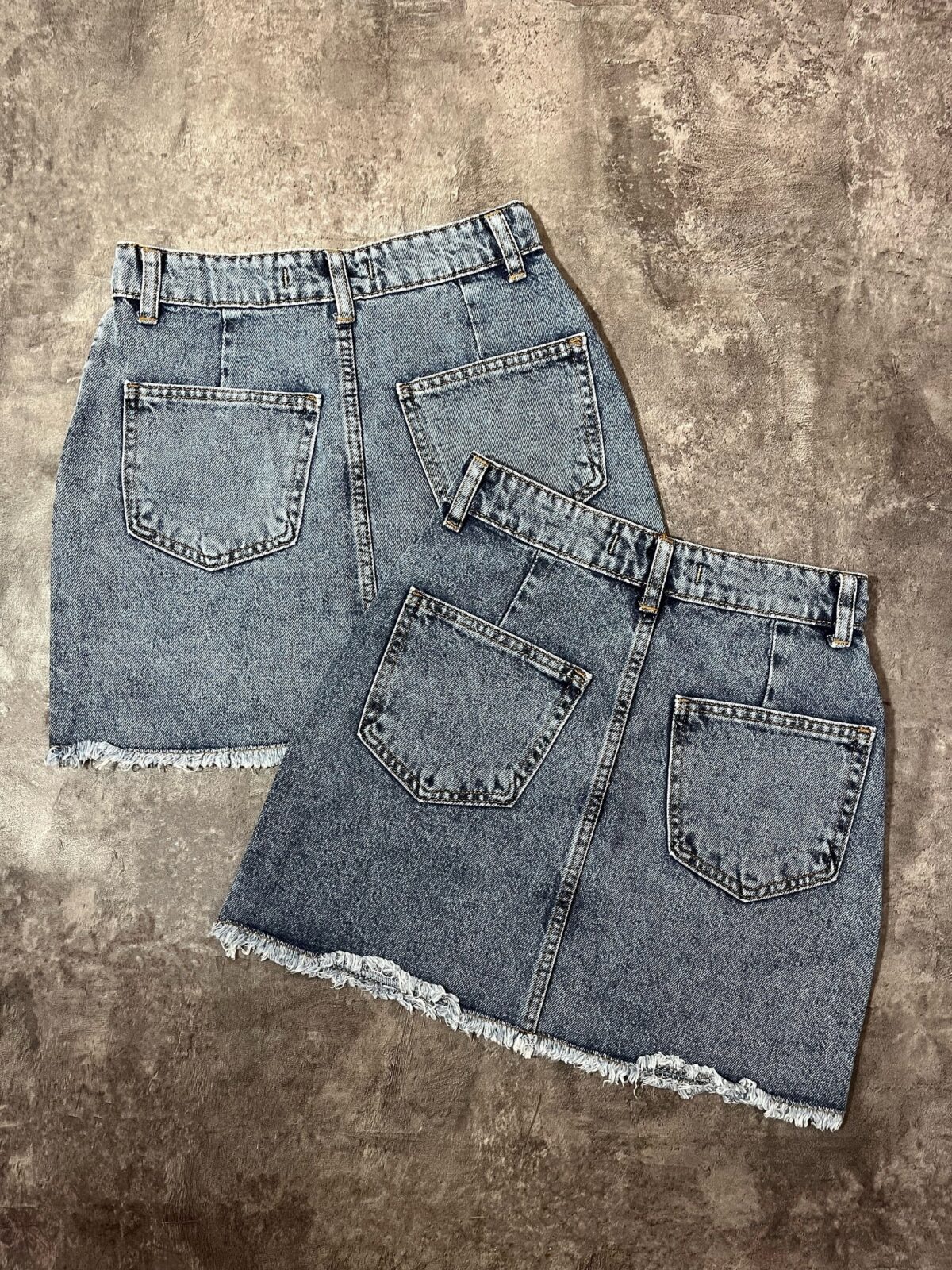 دامن جین کوتاه ترک(2485) - Image 4