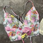 کراپ اورجینال گلدار ترک(2487)