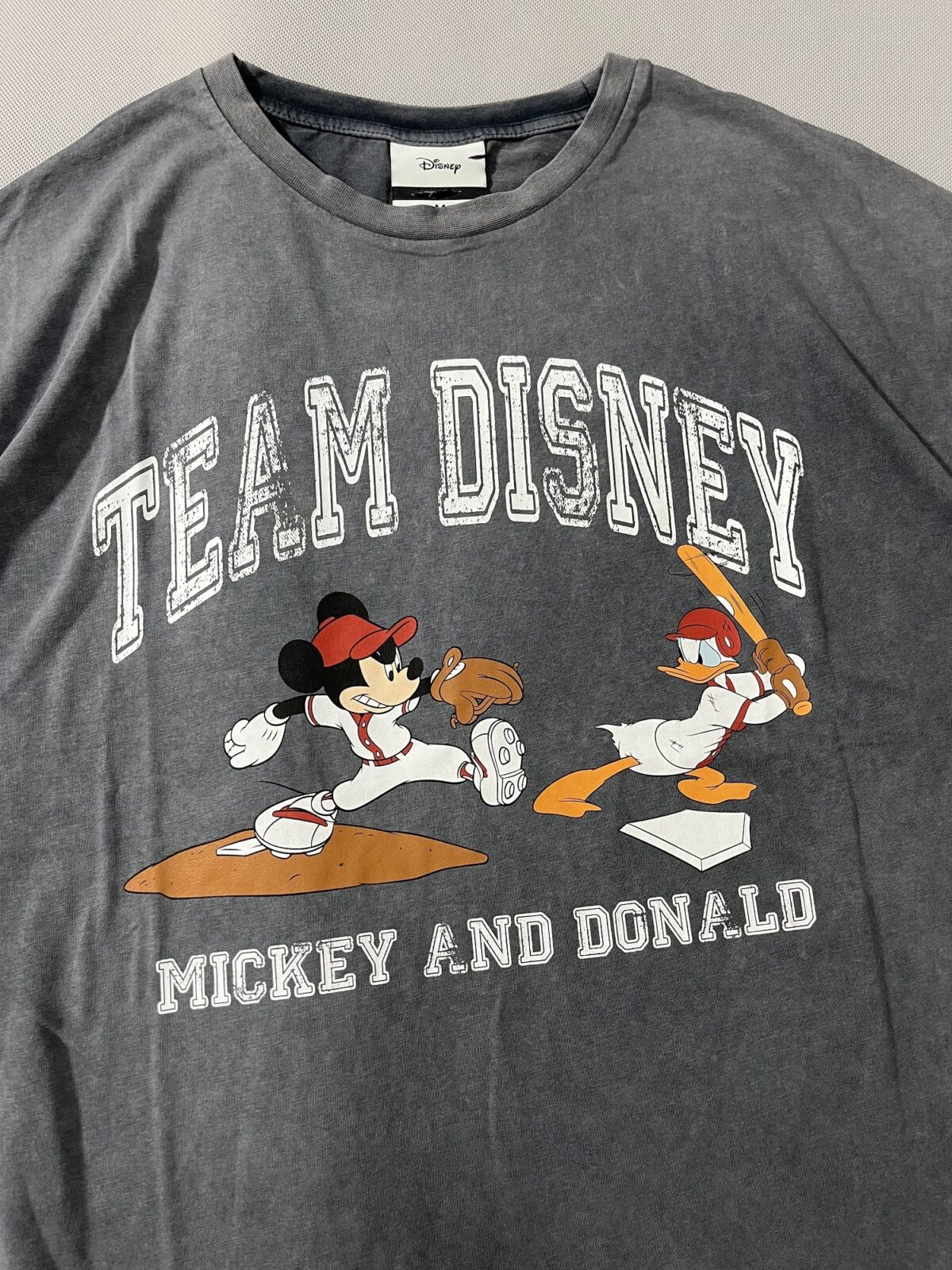 تیشرت اورجینال وارداتی میکی ذغالی(2492) - Image 2