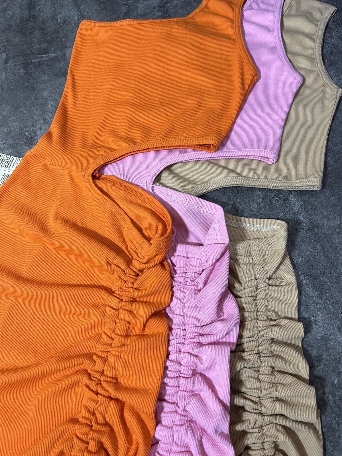 پیراهن رومی بغل باز جلو گت(2498) - Image 2