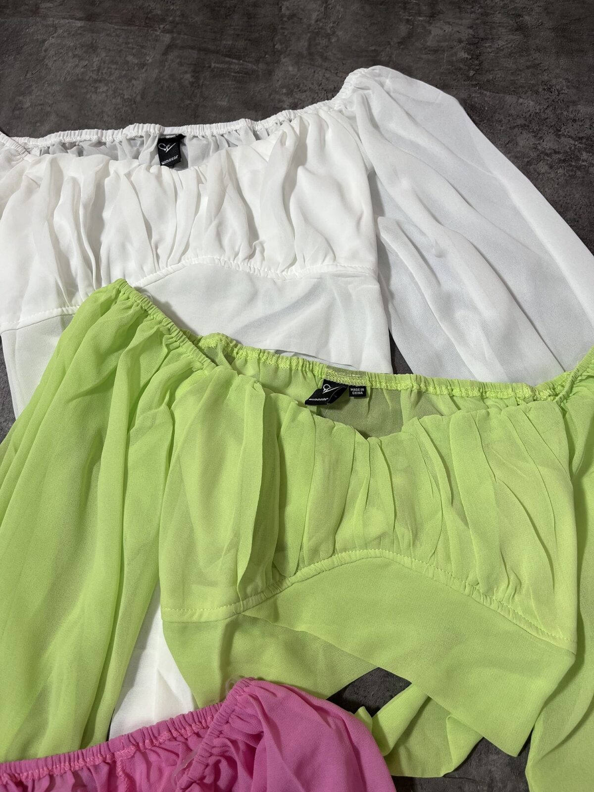 کراپ آستین حریر وارداتی(2515) - Image 9