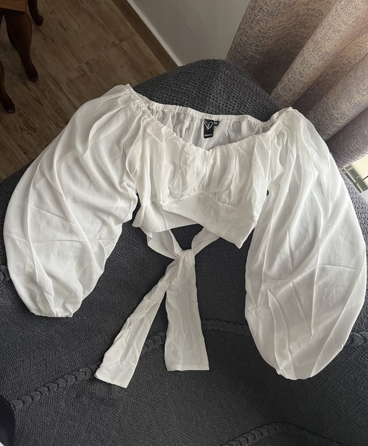 کراپ آستین حریر وارداتی(2515) - Image 8