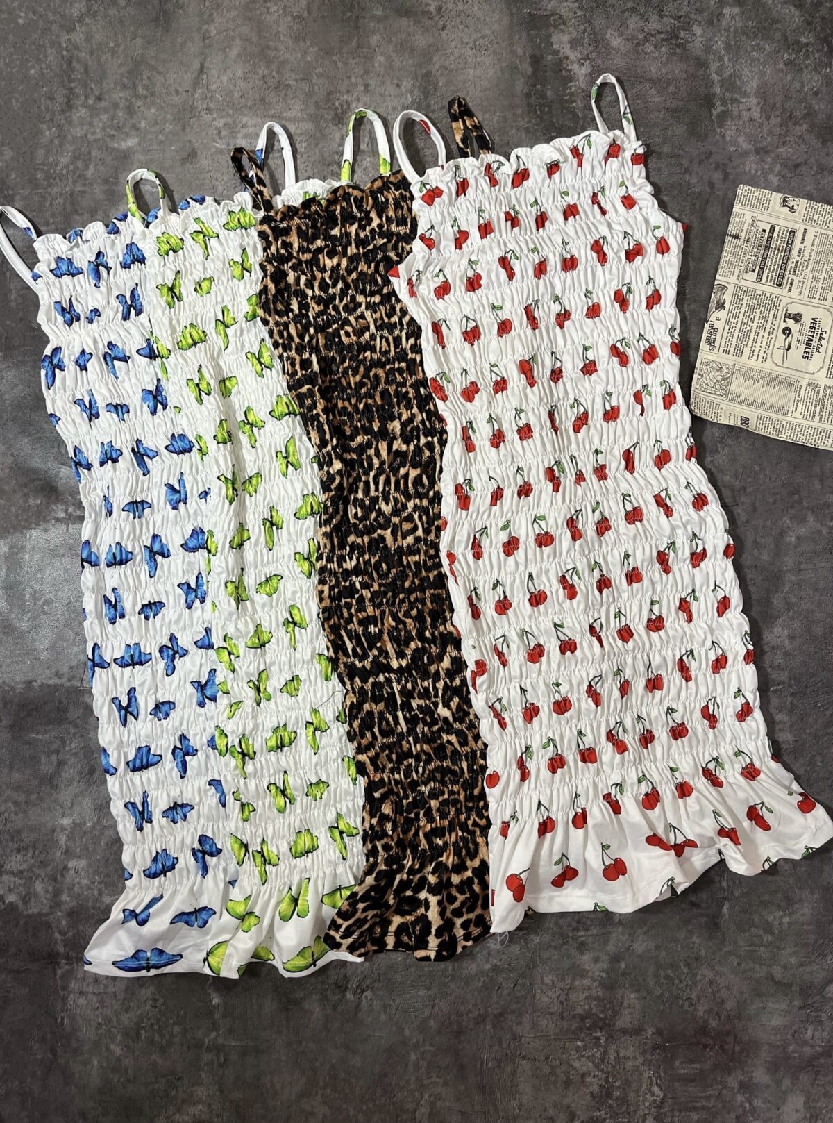 پیراهن زیر چین طرح دار(2511) - Image 3