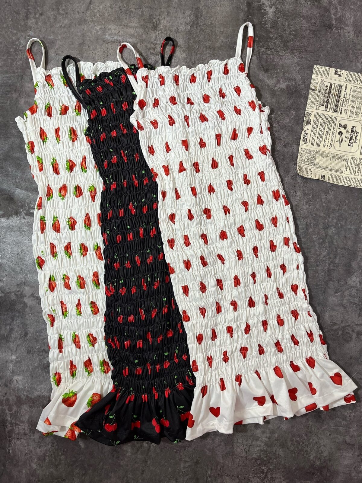 پیراهن زیر چین طرح دار(2511) - Image 2