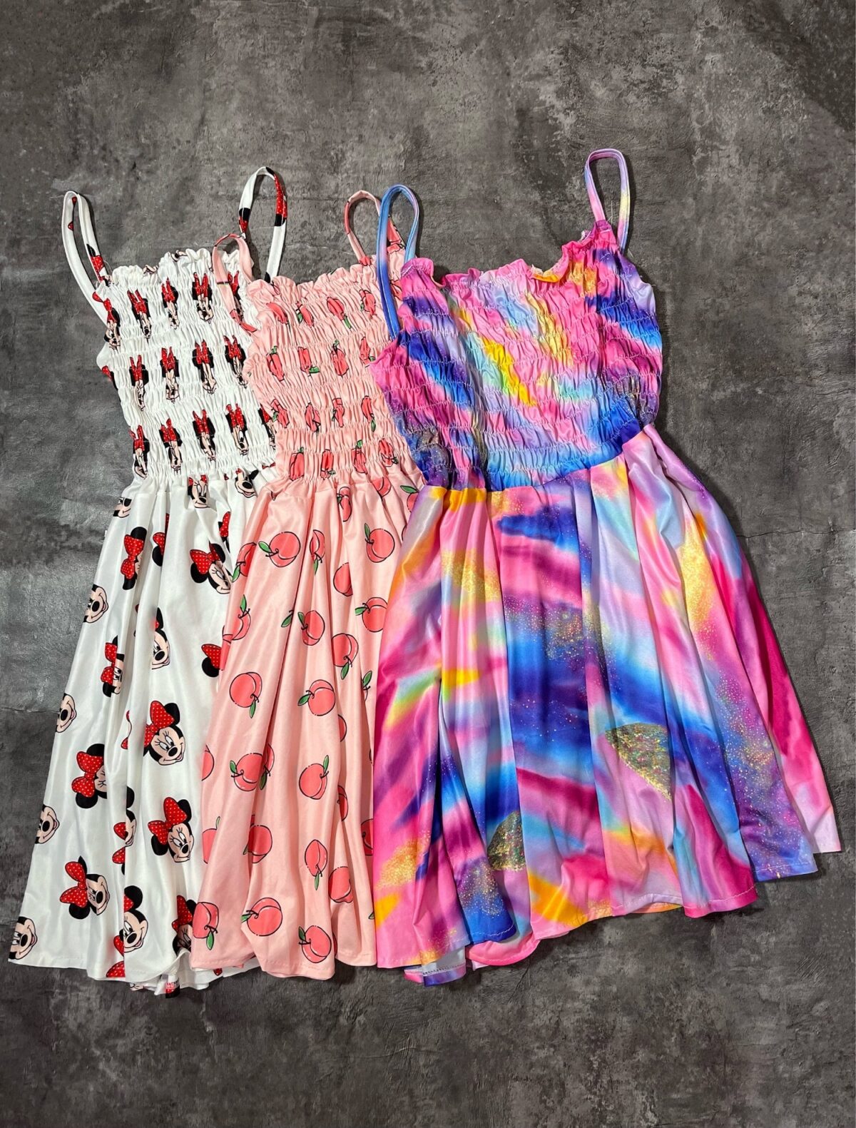 پیراهن عروسکی طرح دار(2519) - Image 2