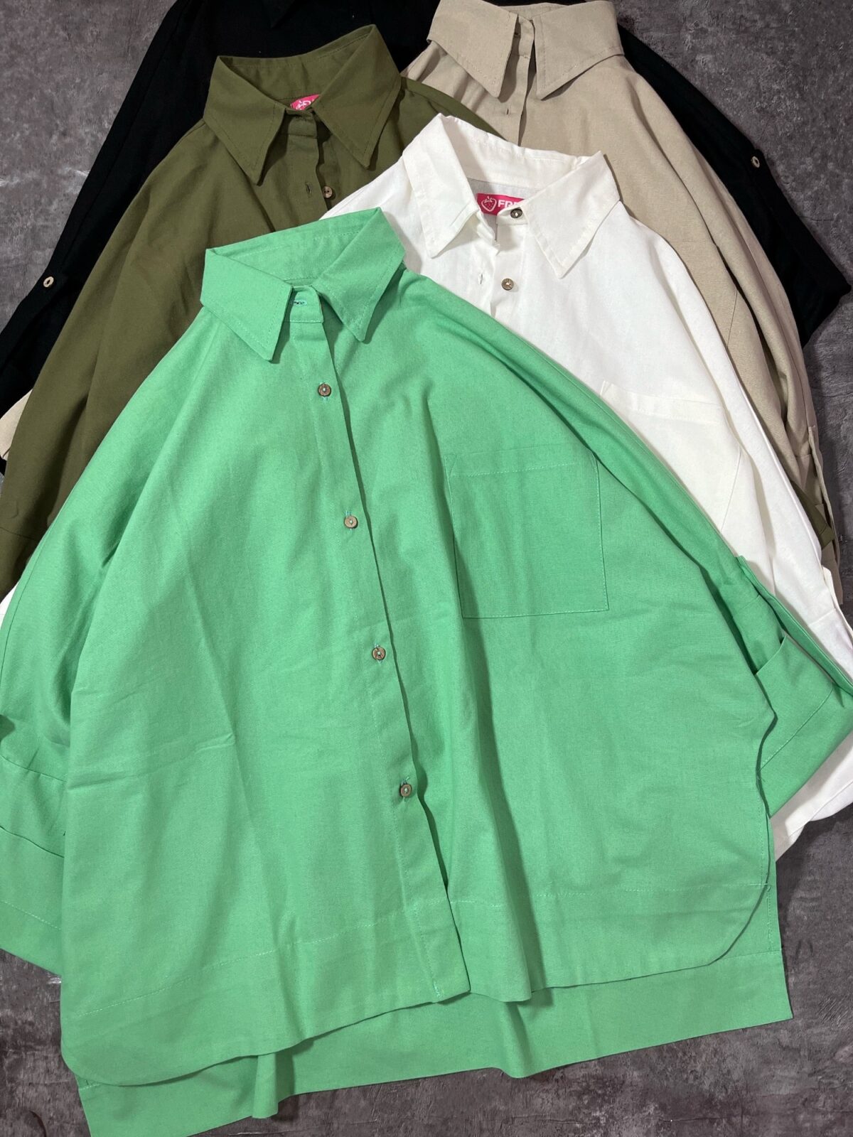 شومیز اورسایز(2531) - Image 3