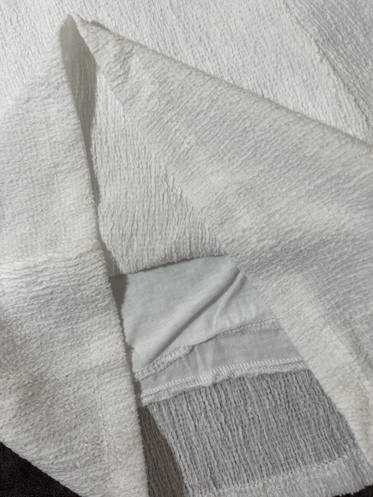 رامپر شلوارکی سفید وارداتی(2580) - Image 4