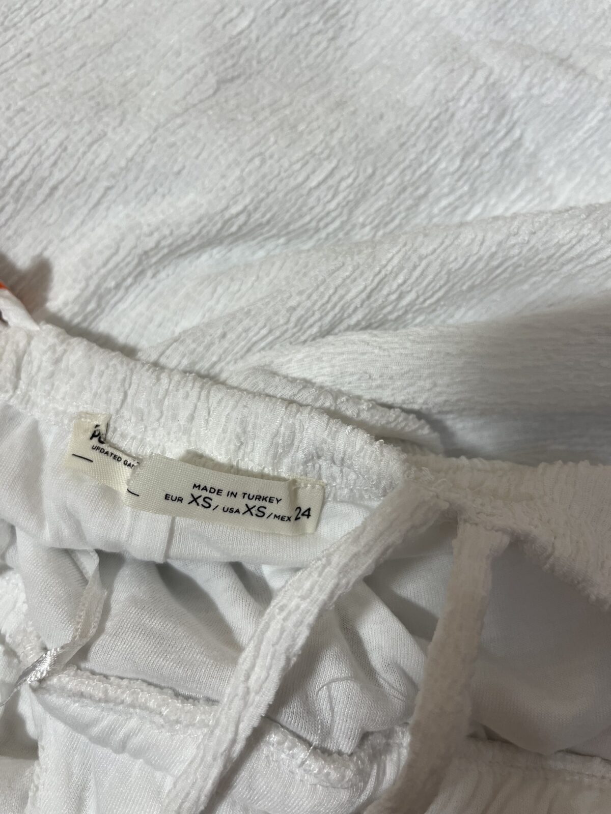 رامپر شلوارکی سفید وارداتی(2580) - Image 5