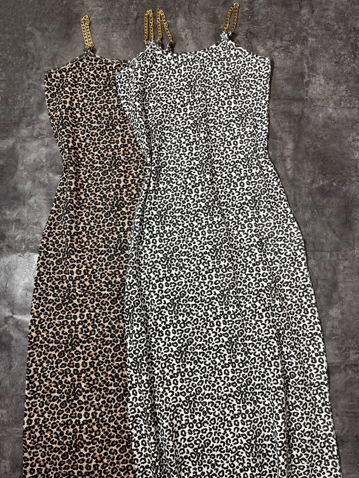 پیراهن پلنگی بند زنجیر(2538) - Image 2