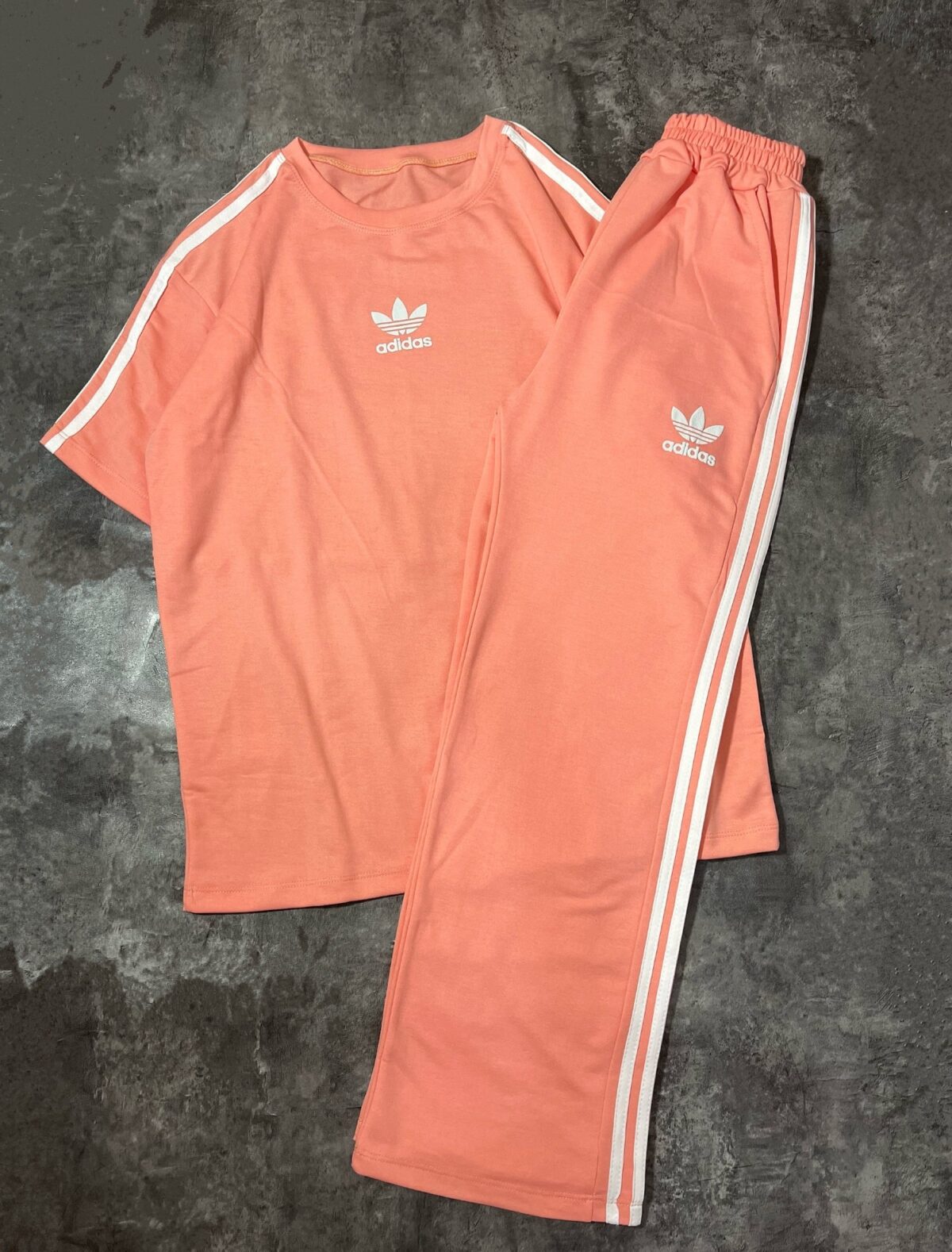 ست تیشرت لانگ و بگ آدیداس(2549) - Image 6