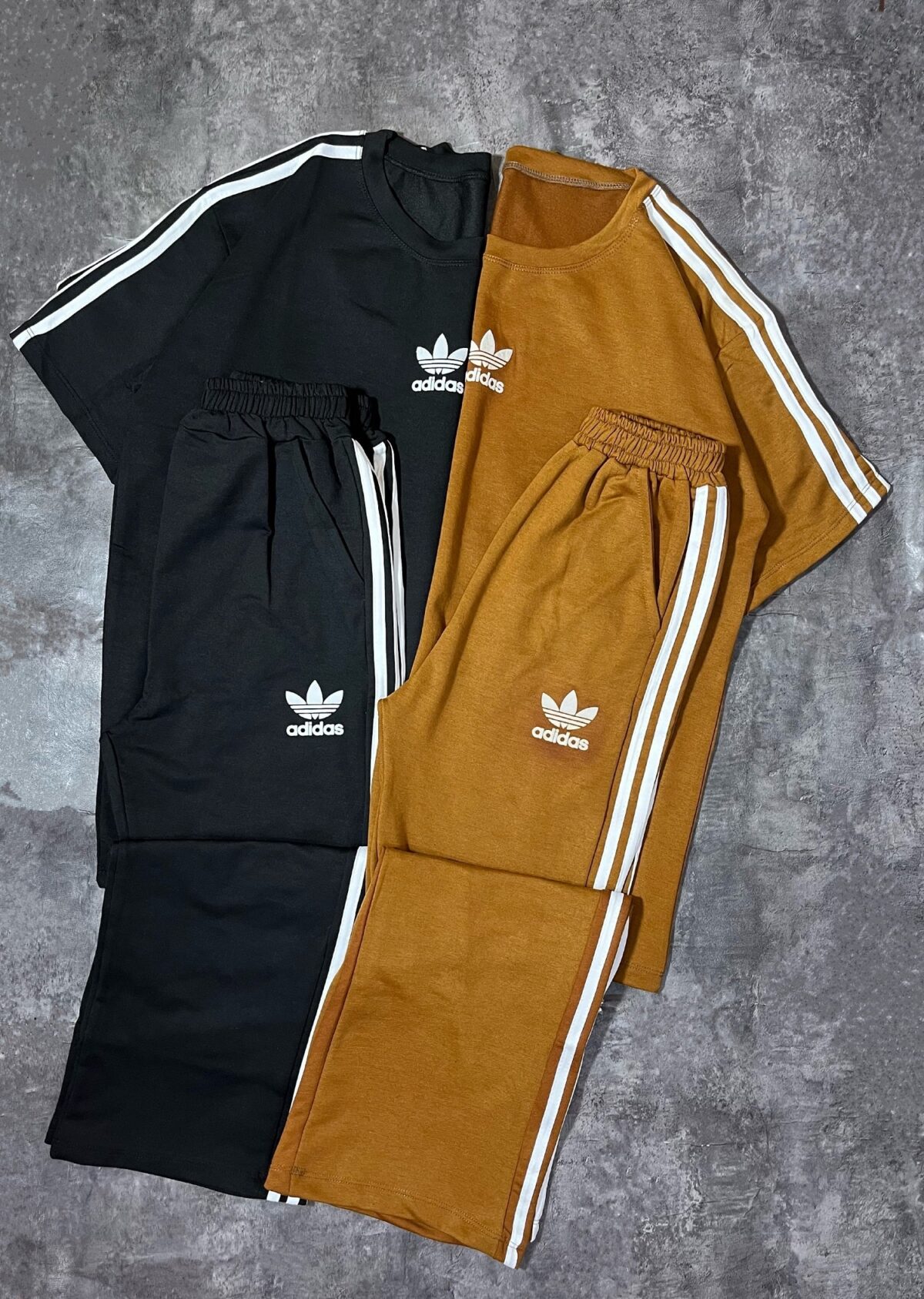 ست تیشرت لانگ و بگ آدیداس(2549) - Image 4