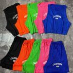 ست کراپ شلوارک کالیفرنیا(2554)