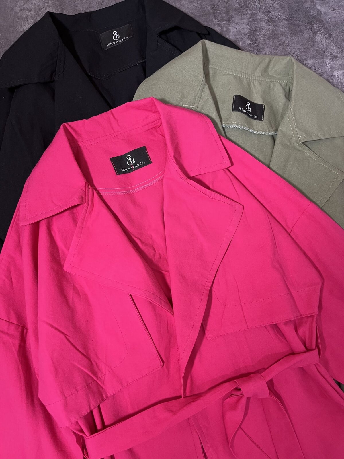 شومیز کمردار لینن(2558) - Image 5