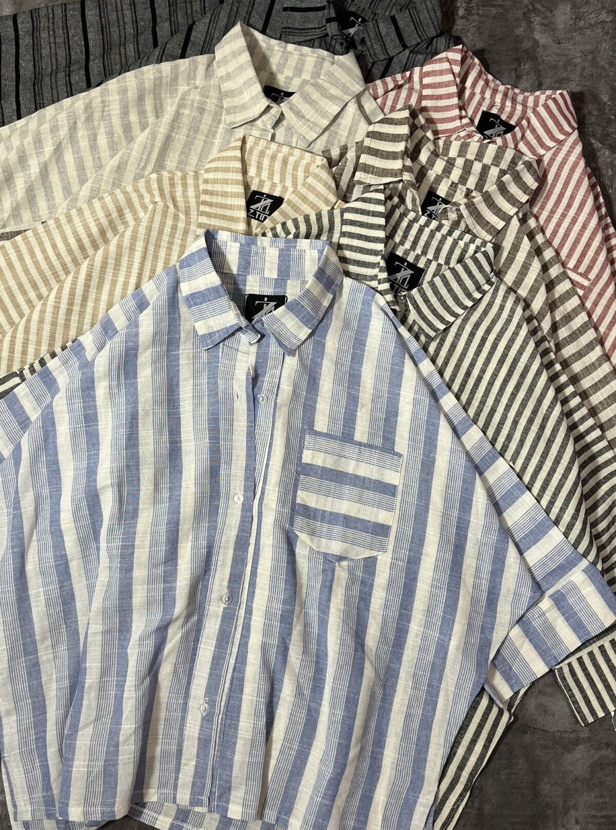 شومیز راه راه(2561) - Image 9