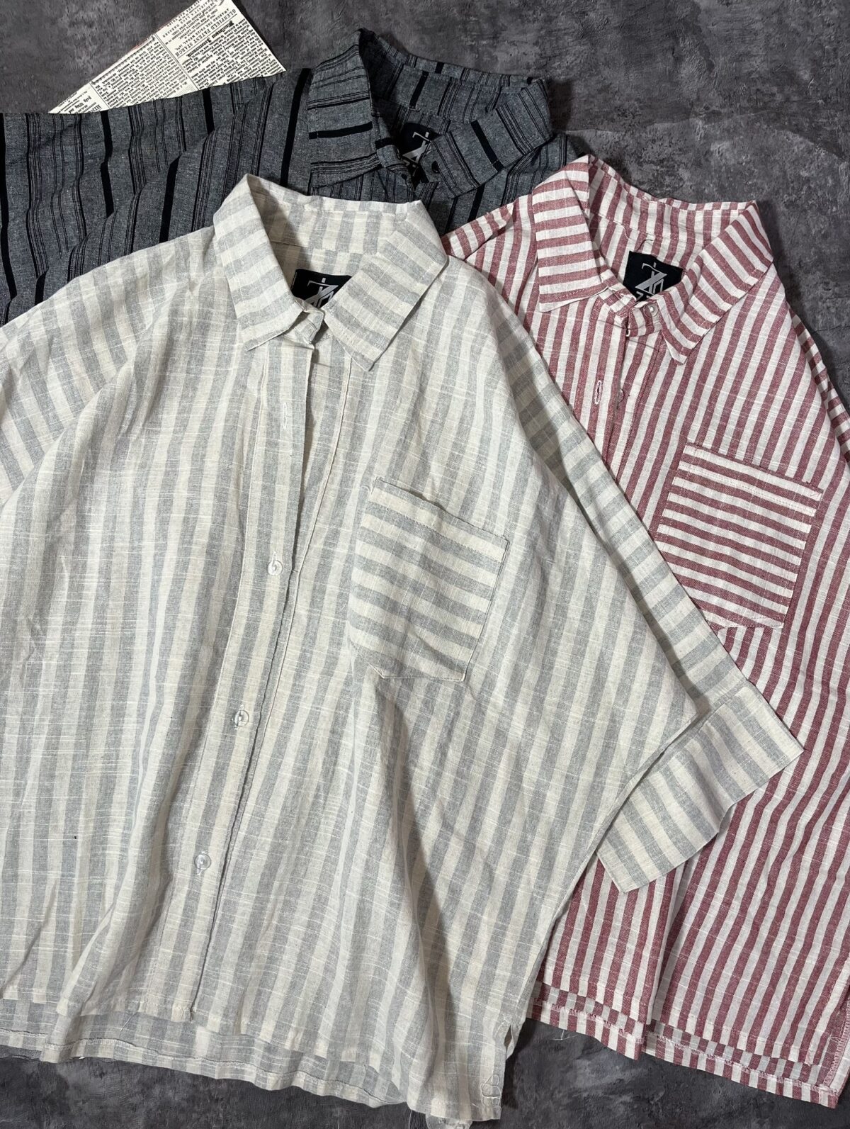 شومیز راه راه(2561) - Image 4