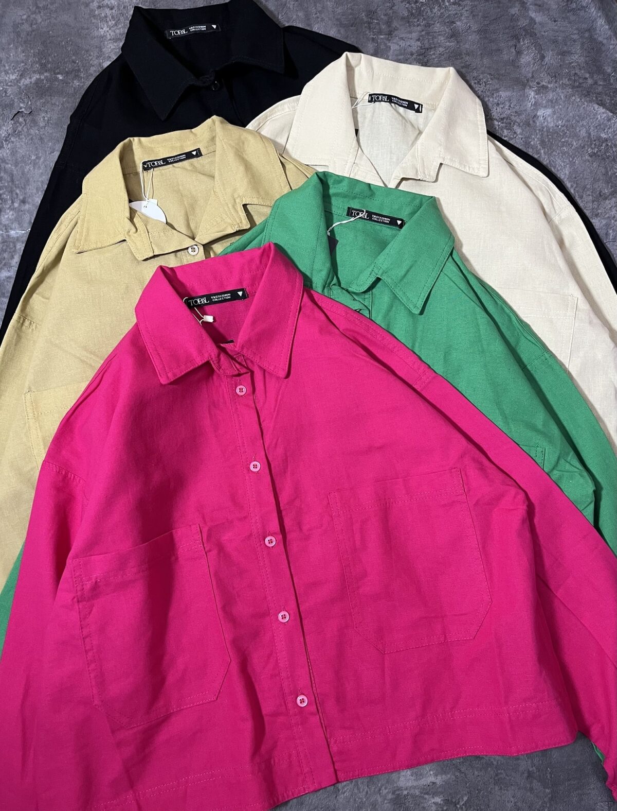 شومیز کوتاه ت(2590) - Image 3