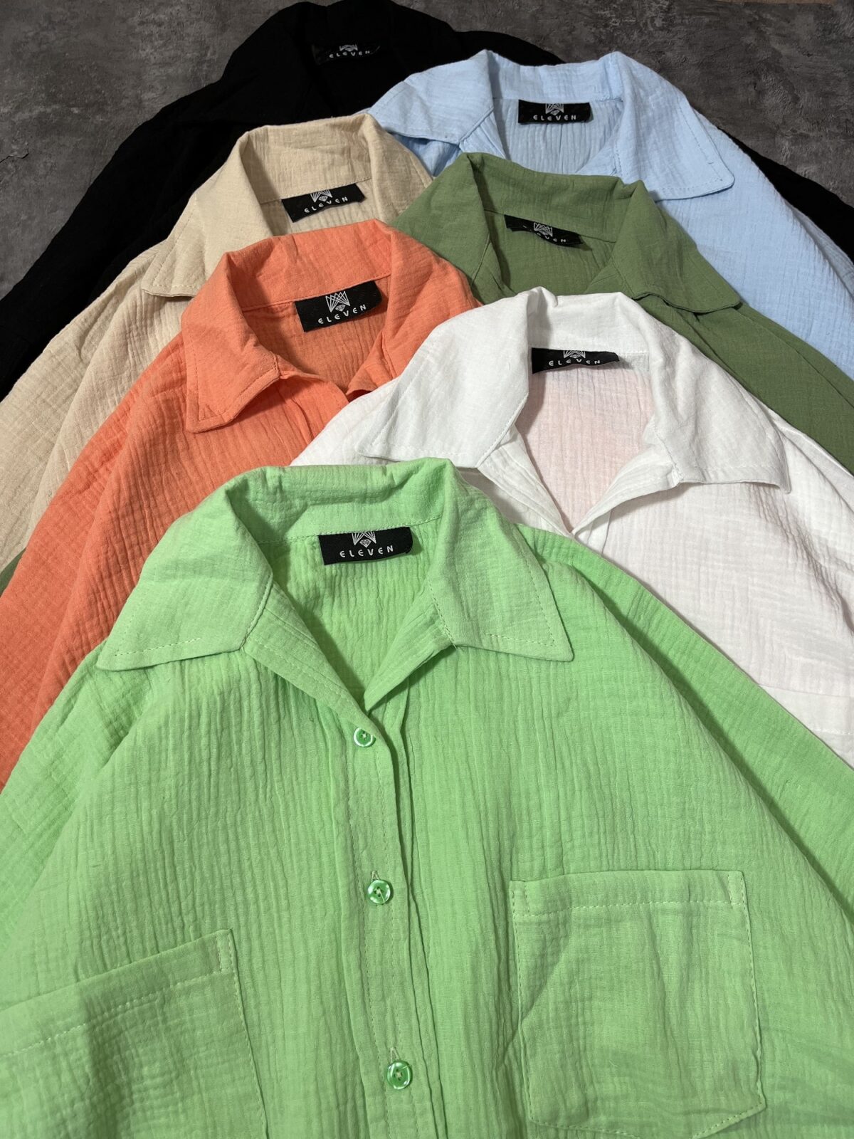 شومیز دو جیب دبل(2588) - Image 2