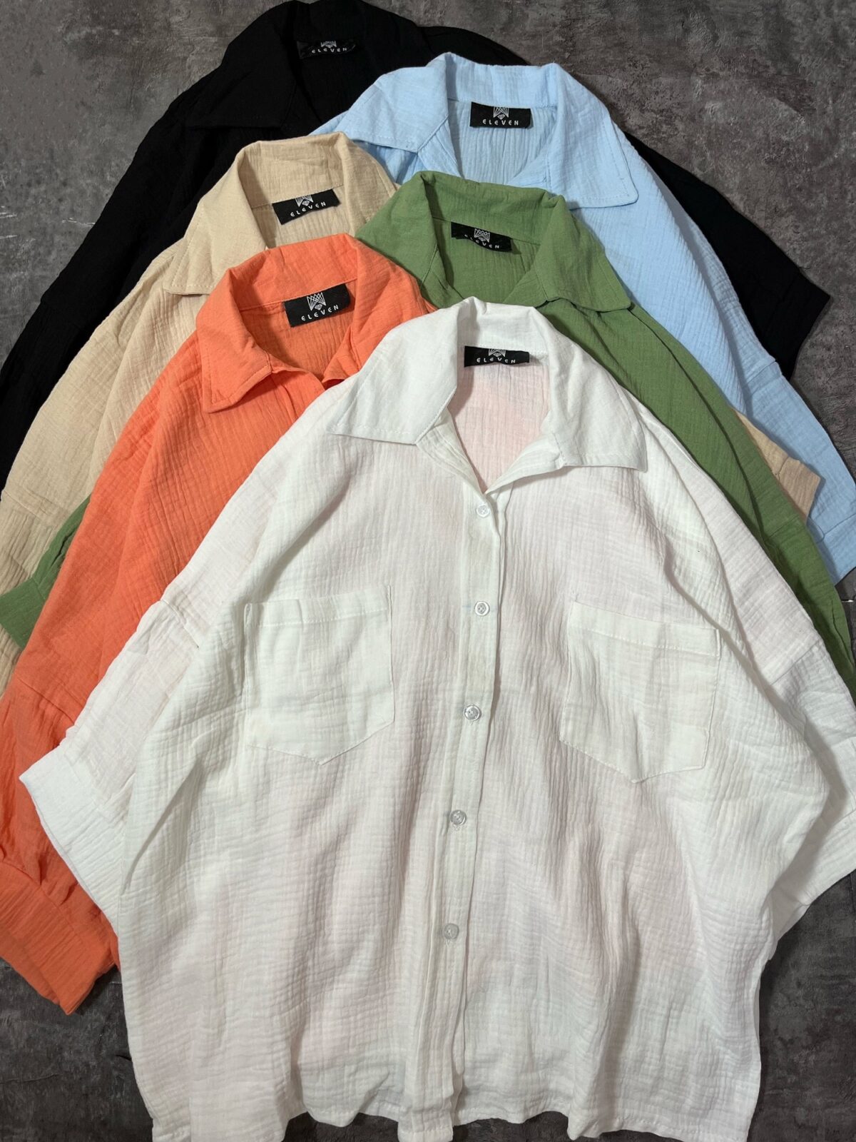 شومیز دو جیب دبل(2588) - Image 3