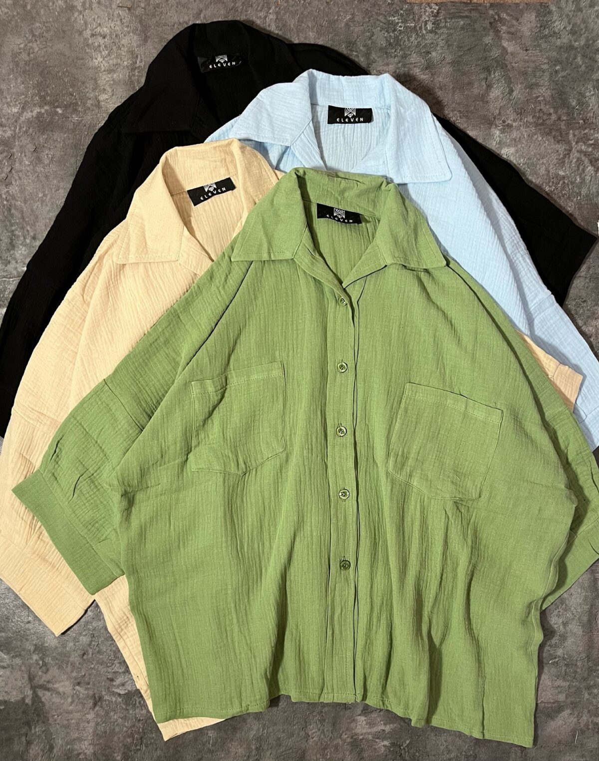 شومیز دو جیب دبل(2588) - Image 4