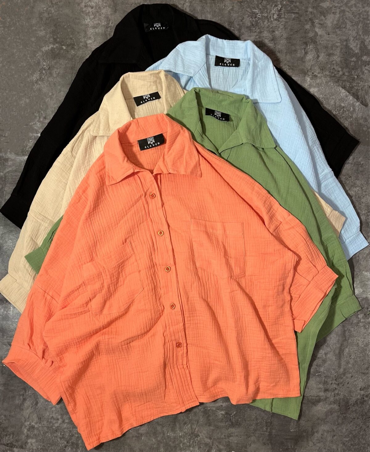 شومیز دو جیب دبل(2588) - Image 5