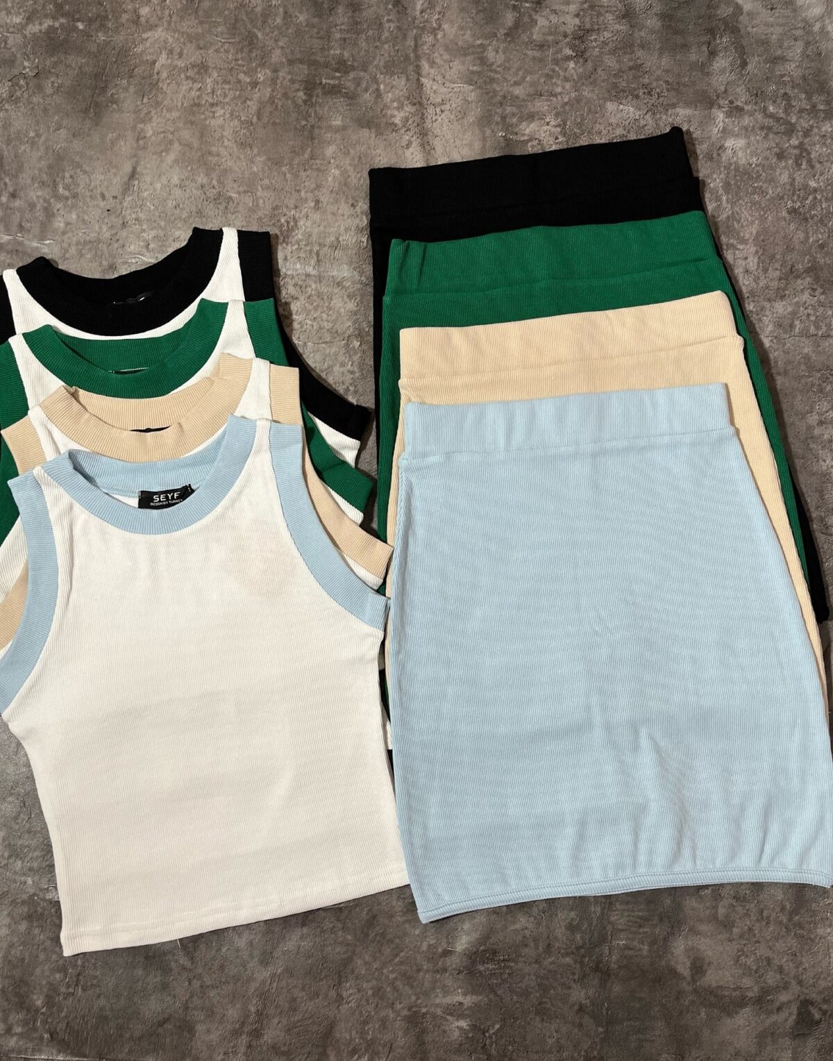 ست کراپ و دامن کوتاه(2599) - Image 2