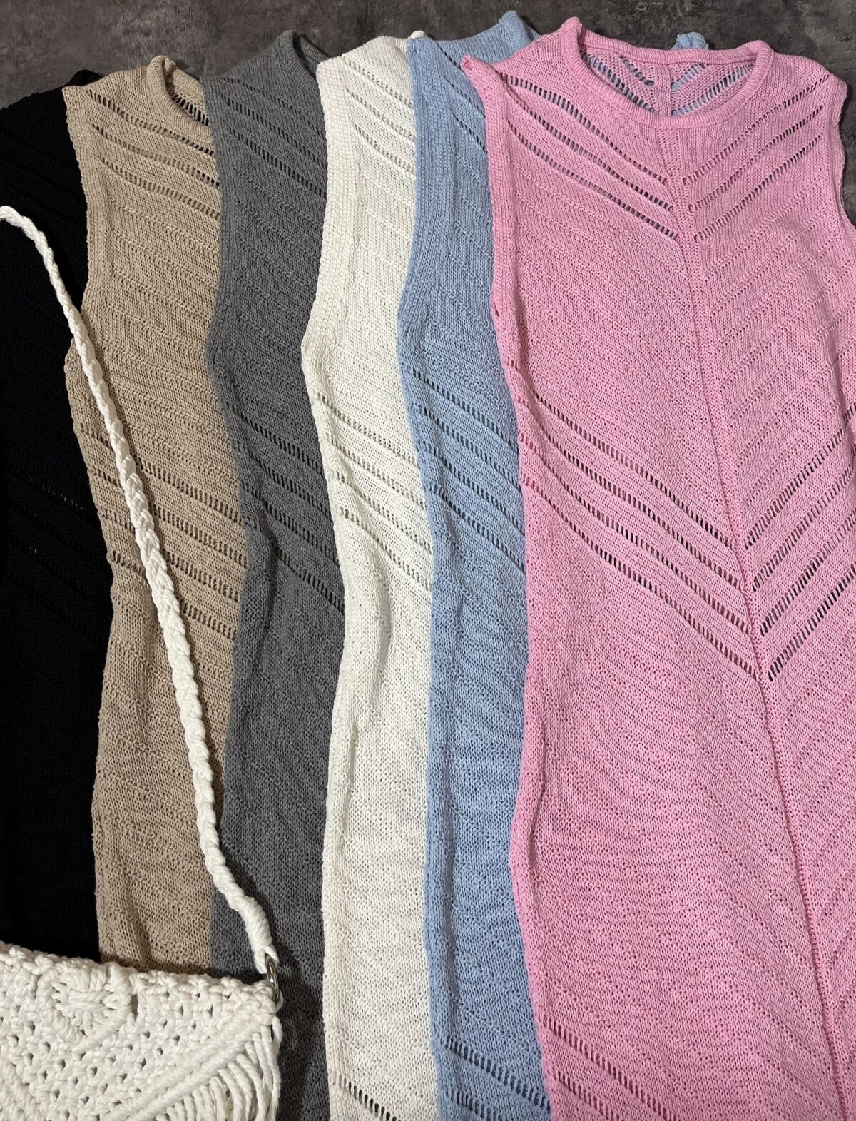 پیراهن بلند چاکدار ترک وارداتی(2603) - Image 2