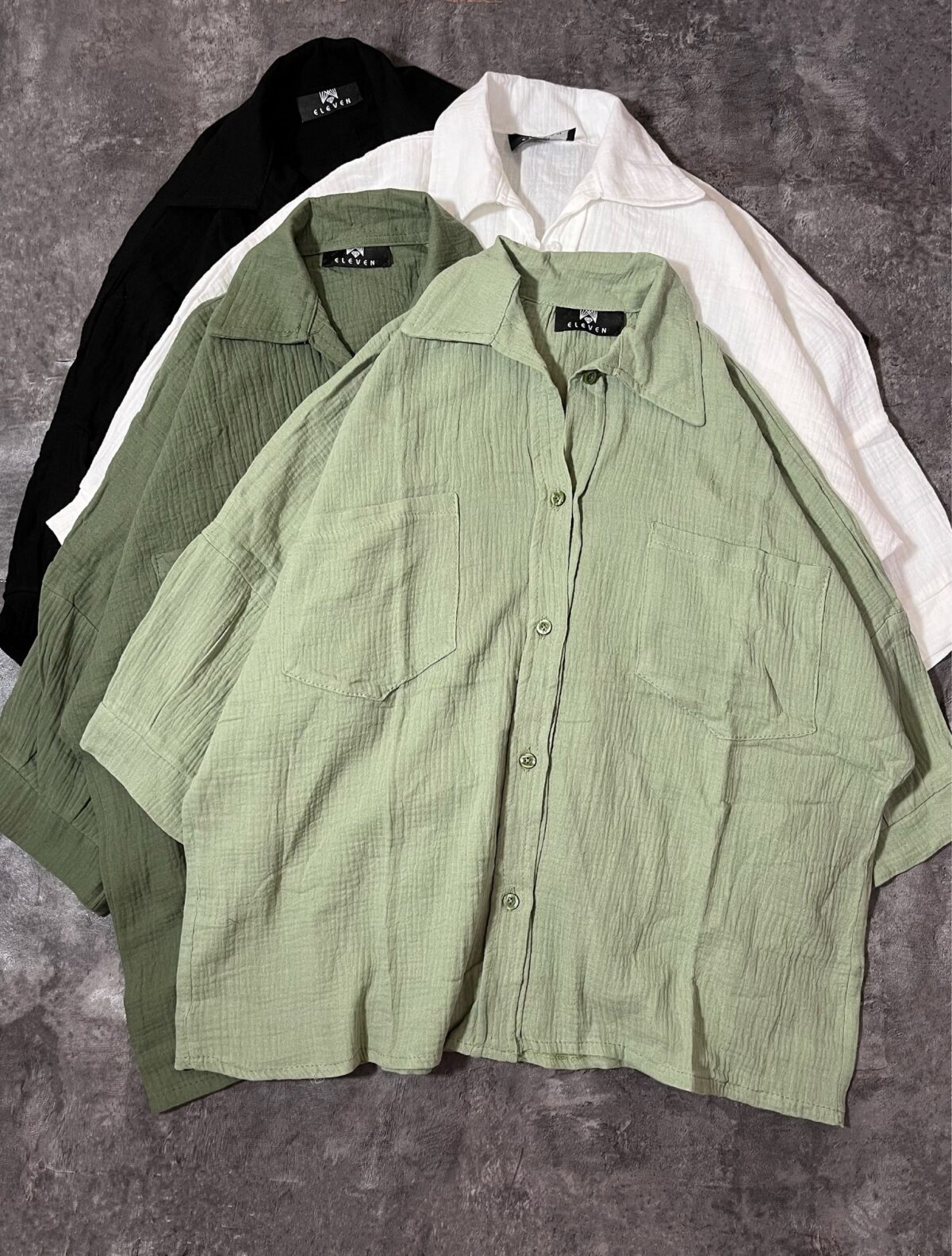 شومیز دبل دو جیب(2606) - Image 3