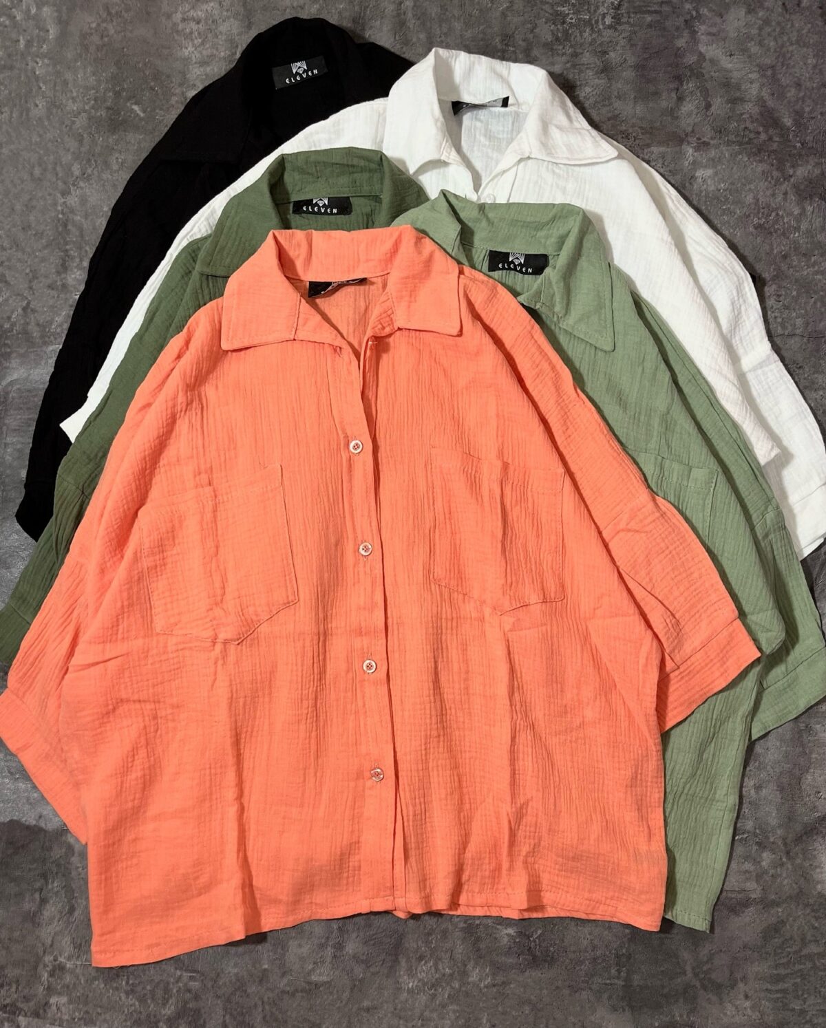 شومیز دبل دو جیب(2606) - Image 5