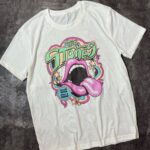 تیشرت سفید وارداتی استونز(2609)